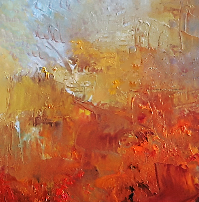 Abstract oil painting number 2 by artist Natasha Marson